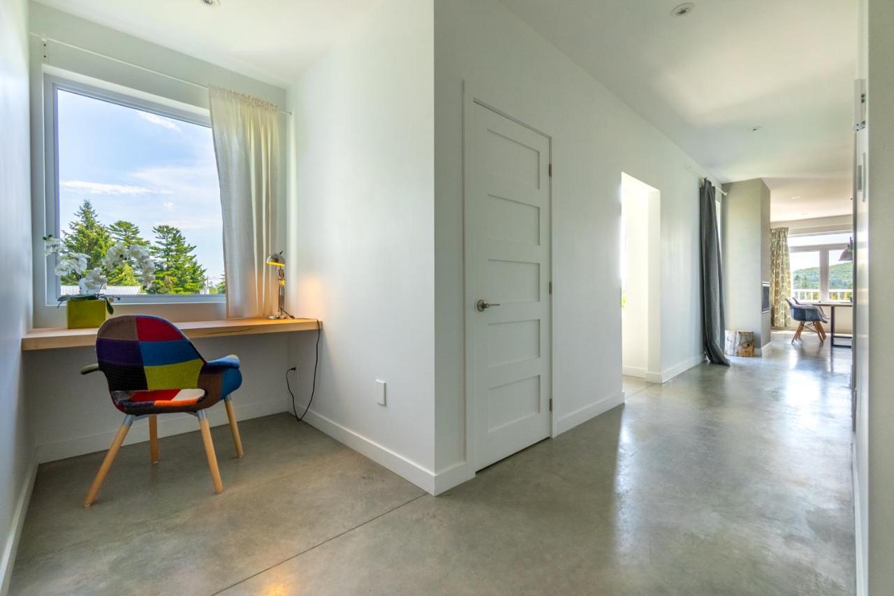 Hotel-Appartements De La Gare Val-David Esterno foto